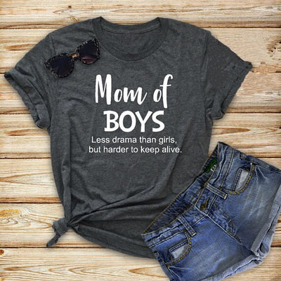 Mom Of Boys Shirts