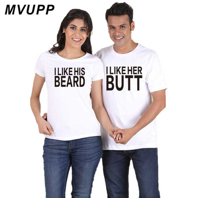 His Beard & Her Butt T-shirts