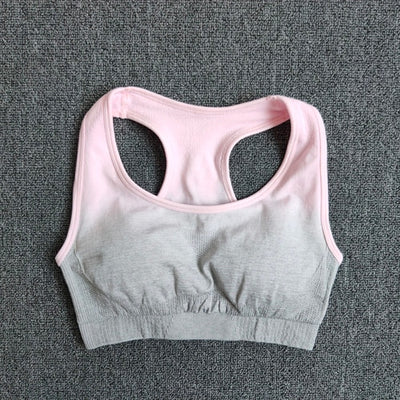 2 Piece Ombre Yoga Sports Bra